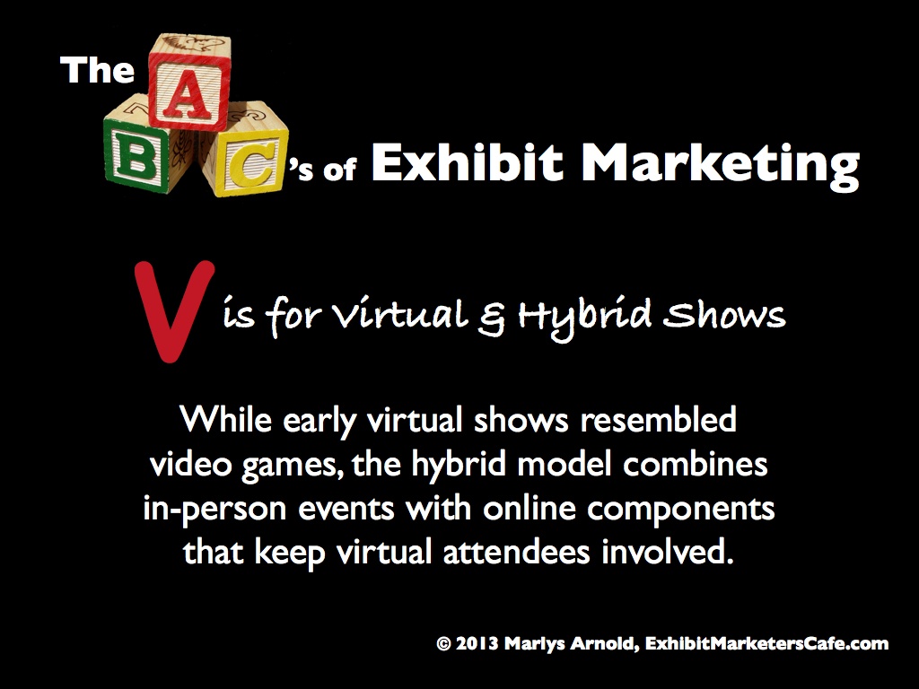The ABC’s of Exhibit Marketing: V is for Virtual & Hybrid Shows