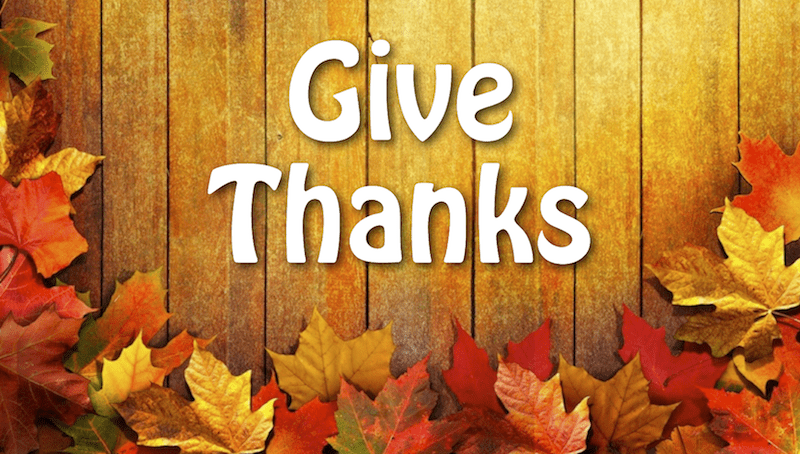 On Gratitude & Giving