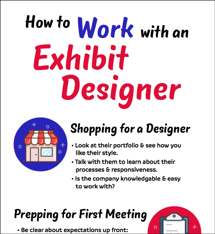 Weekly Insights: How to Work with an Exhibit Designer