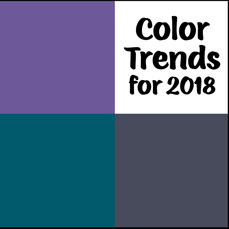 Weekly Insights Color Trends for 2018 Trade Show Insights