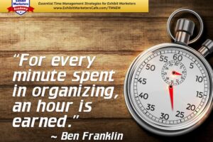 Weekly Insights: Being Organized Pays